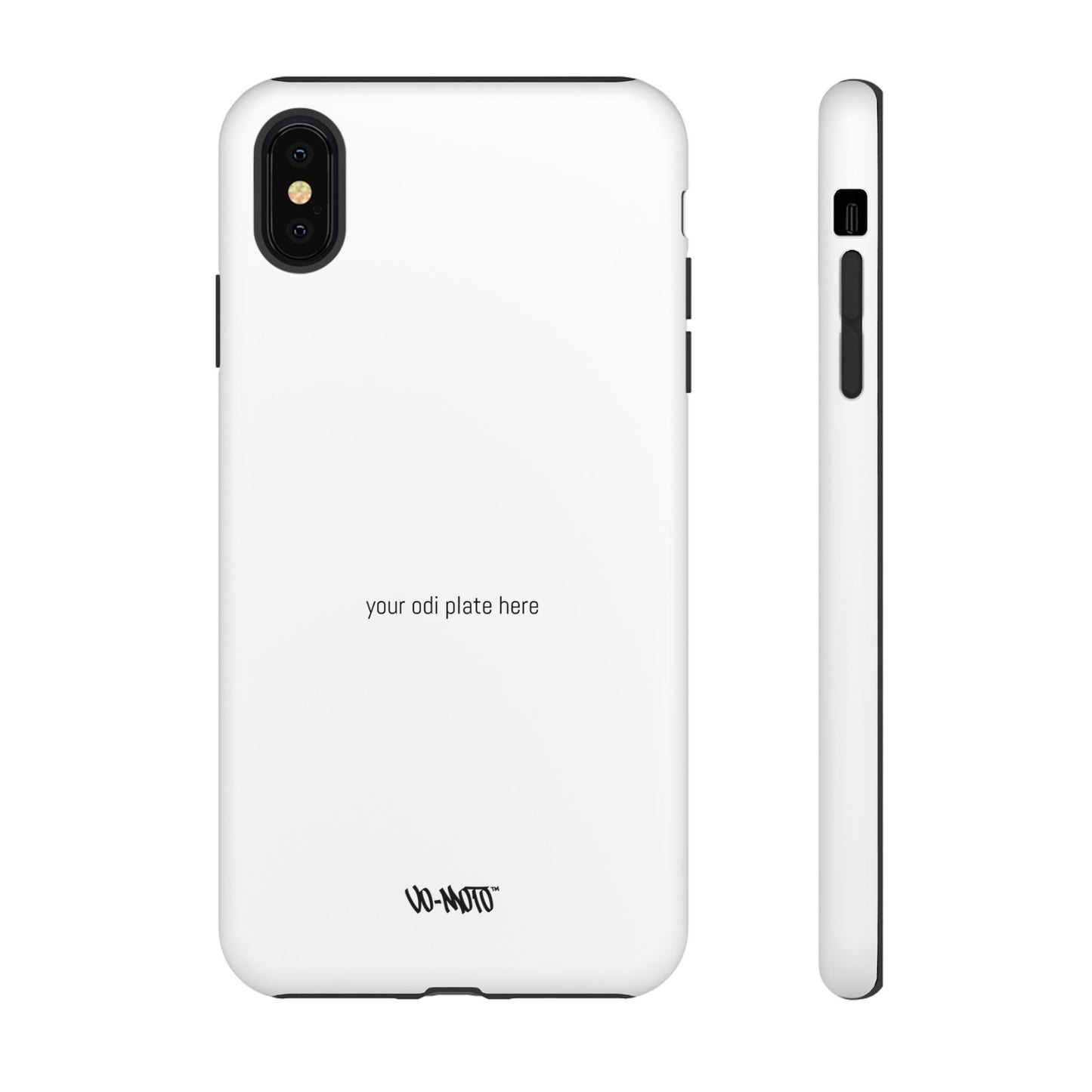 002 - CUSTOMIZABLE ODI Plate Phone Case