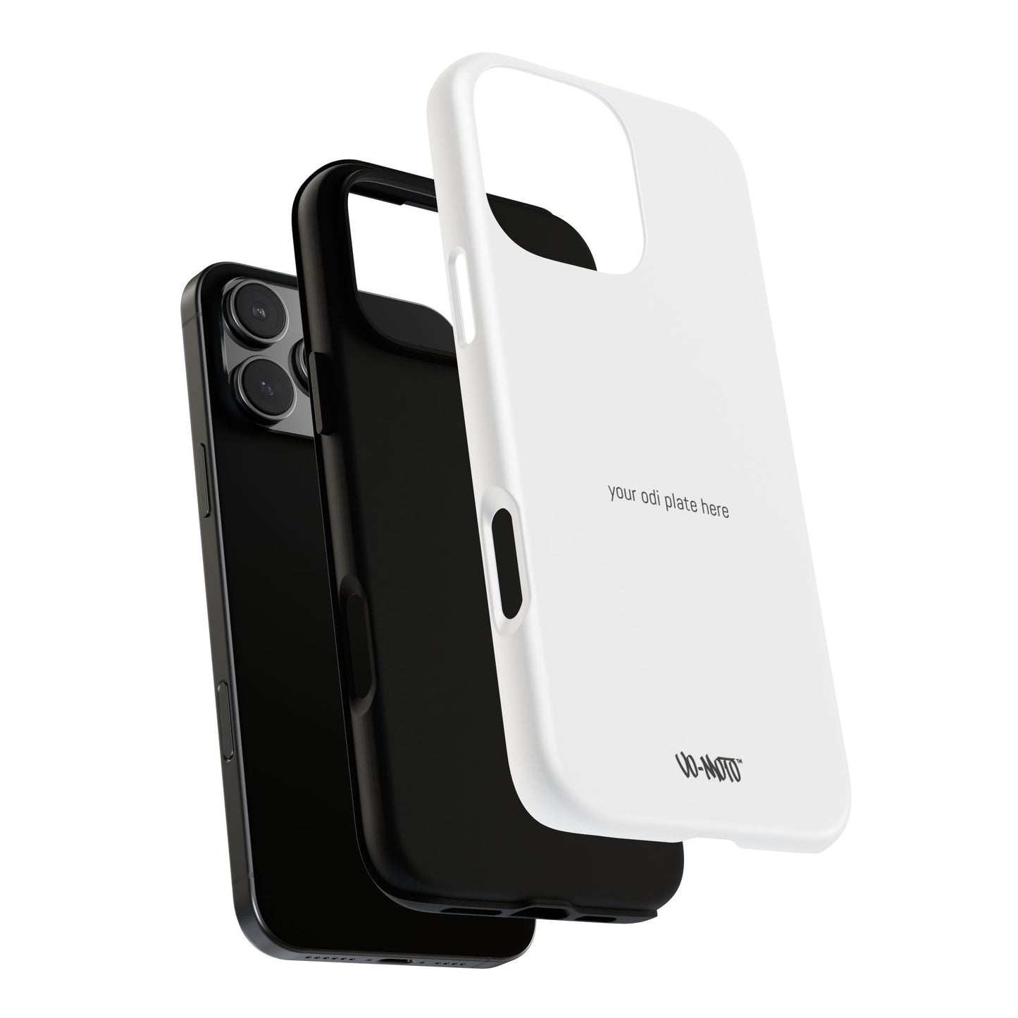 002 - CUSTOMIZABLE ODI Plate Phone Case