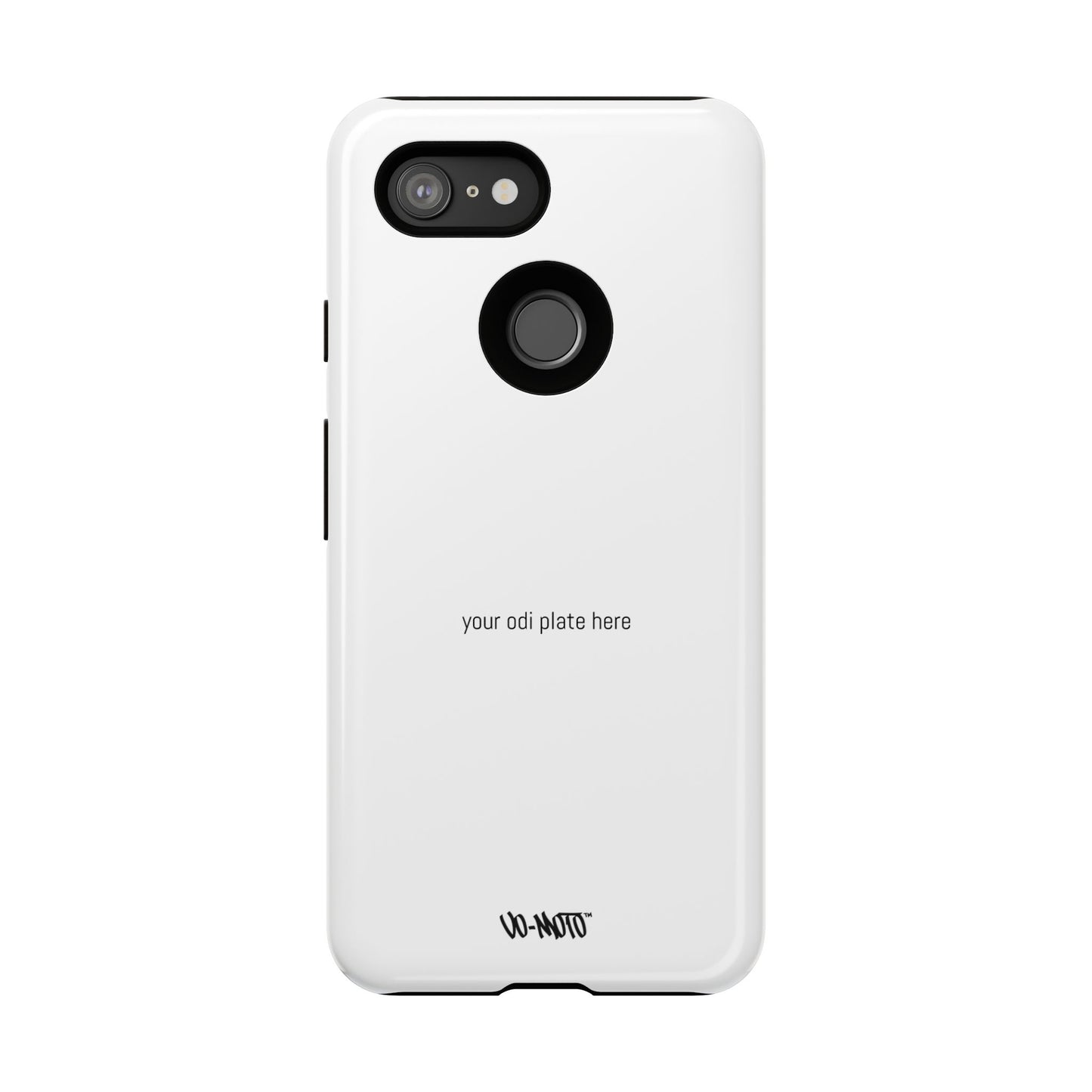 002 - CUSTOMIZABLE ODI Plate Phone Case