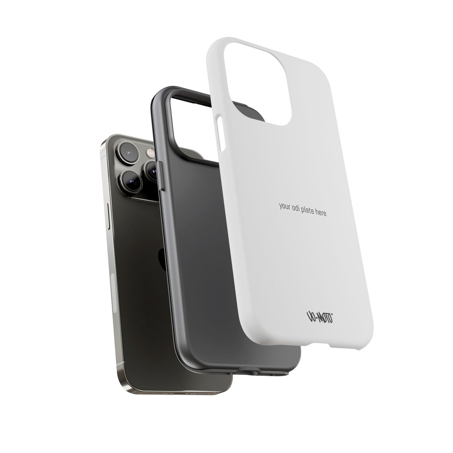 002 - CUSTOMIZABLE ODI Plate Phone Case