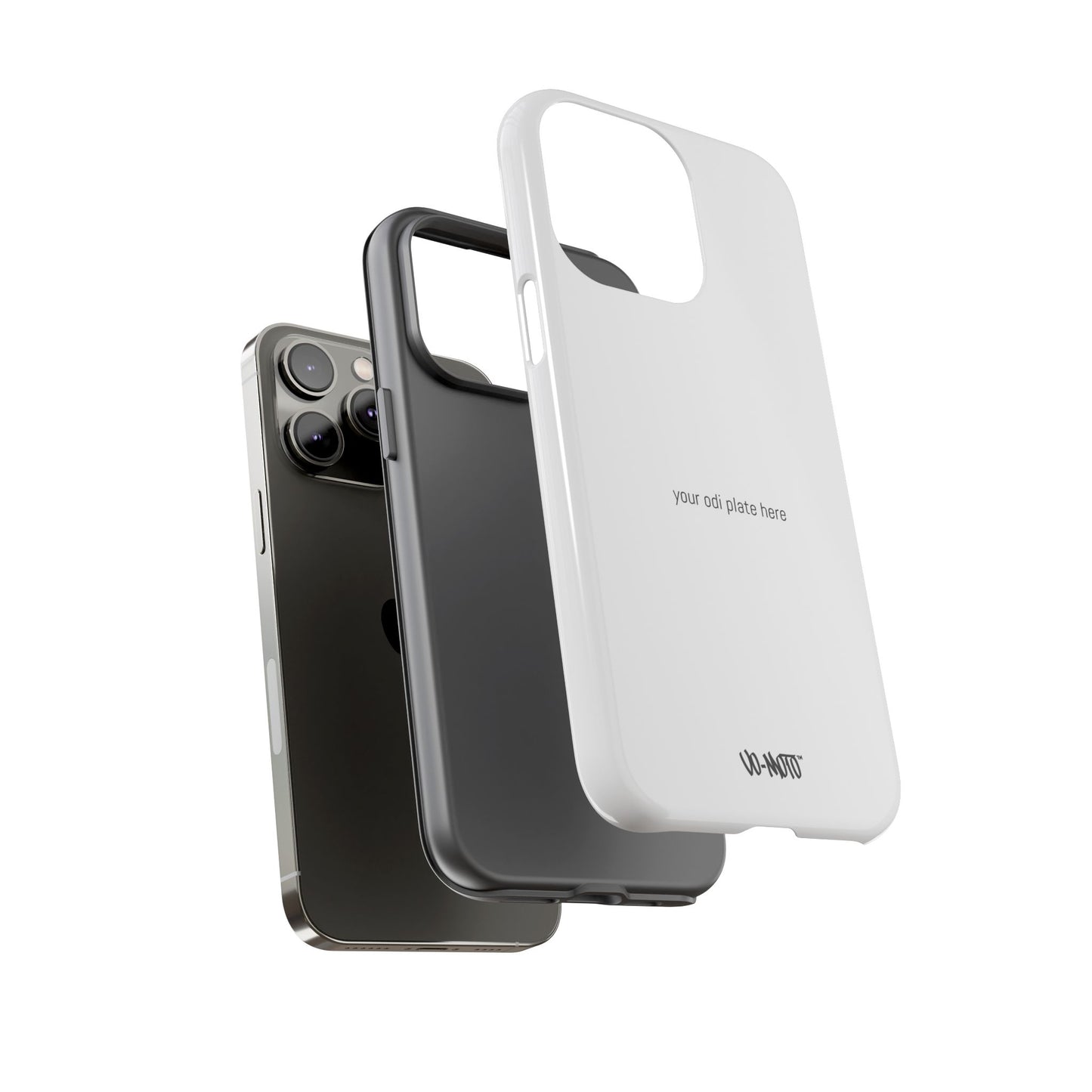 002 - CUSTOMIZABLE ODI Plate Phone Case