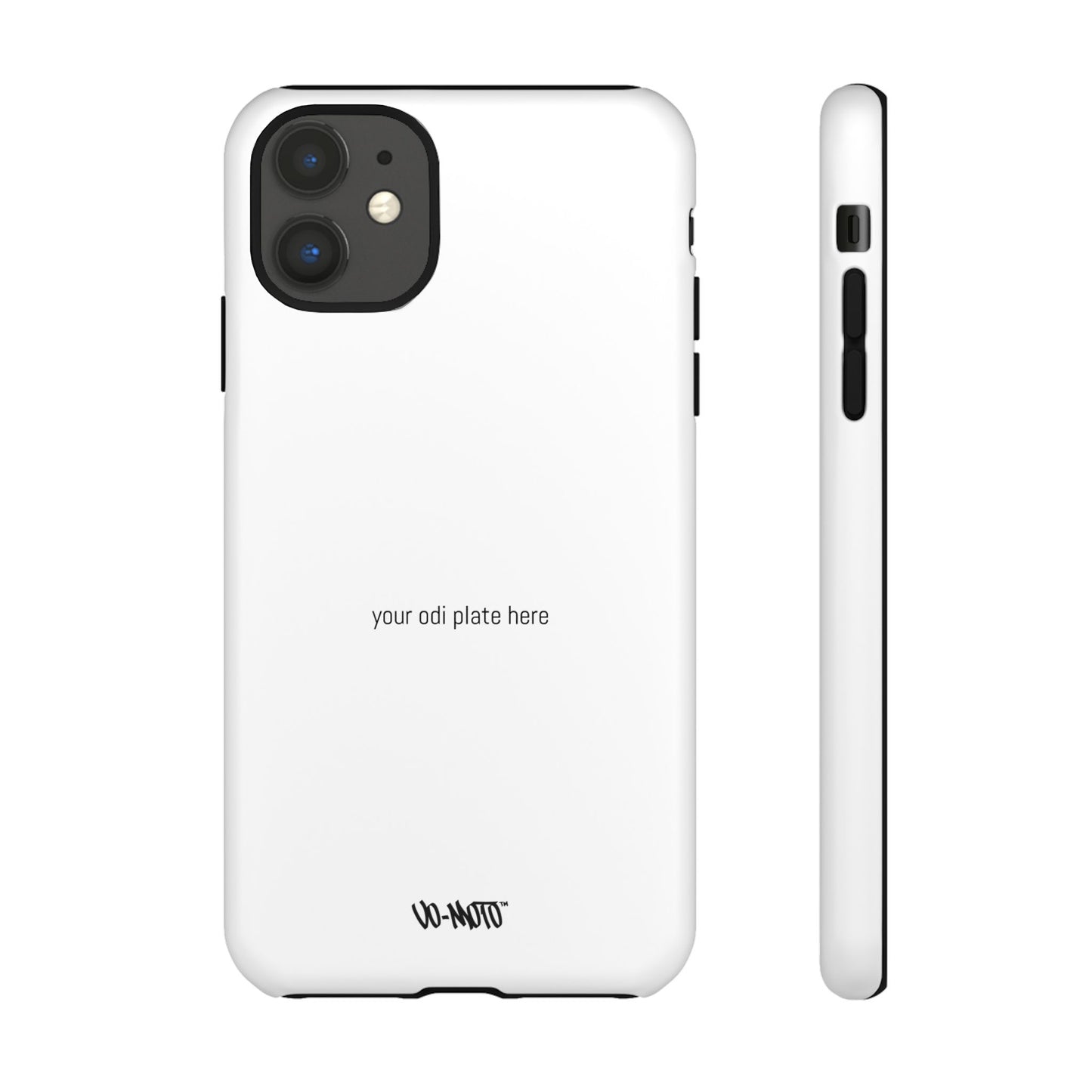 002 - CUSTOMIZABLE ODI Plate Phone Case