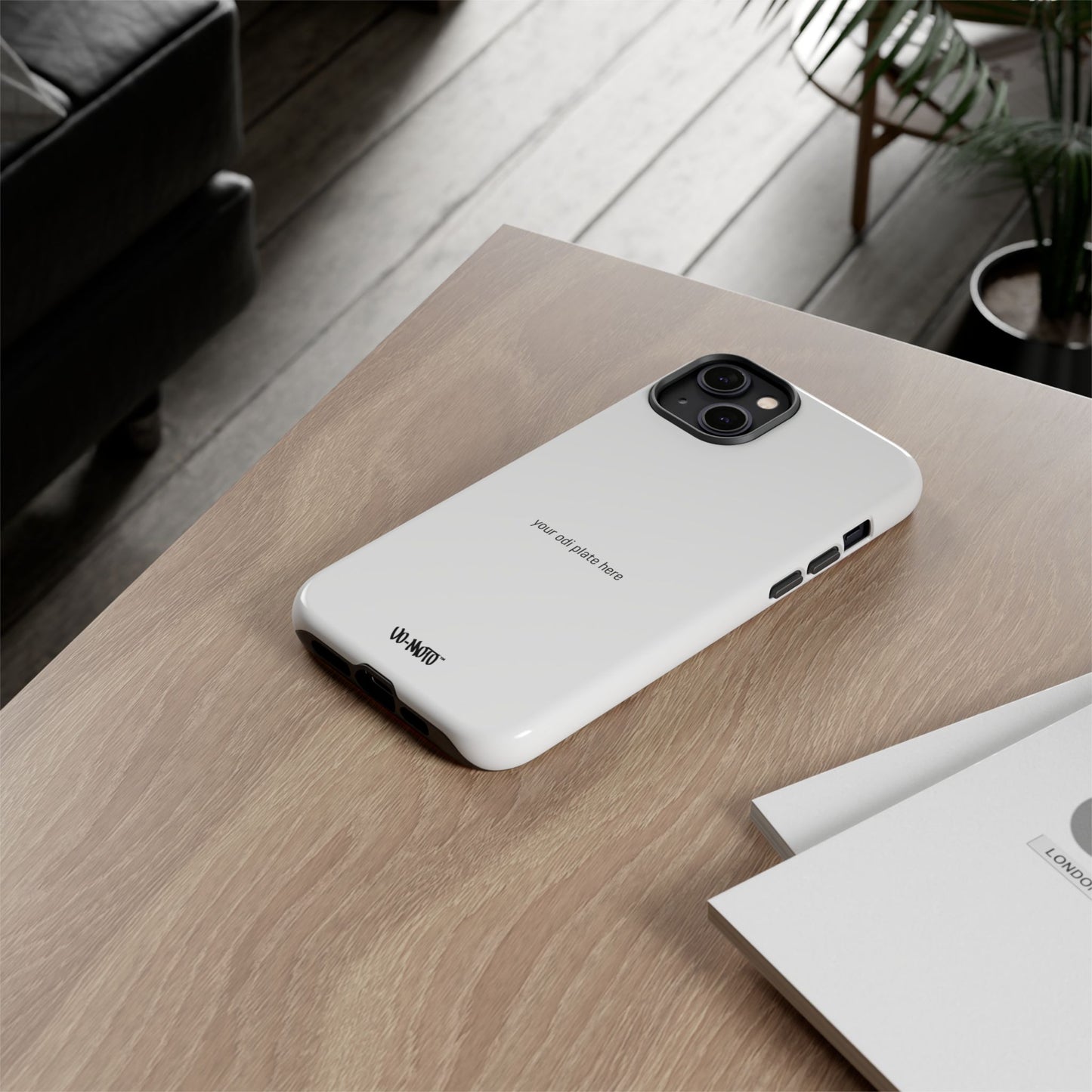 002 - CUSTOMIZABLE ODI Plate Phone Case