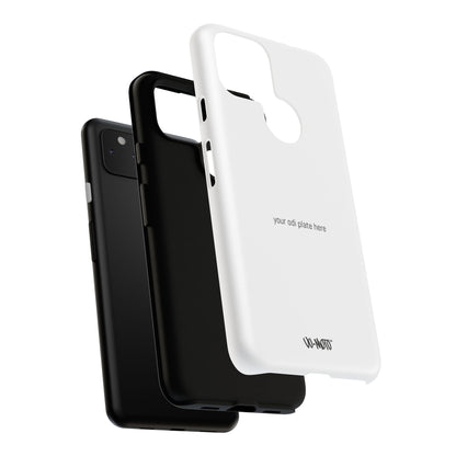 002 - CUSTOMIZABLE ODI Plate Phone Case