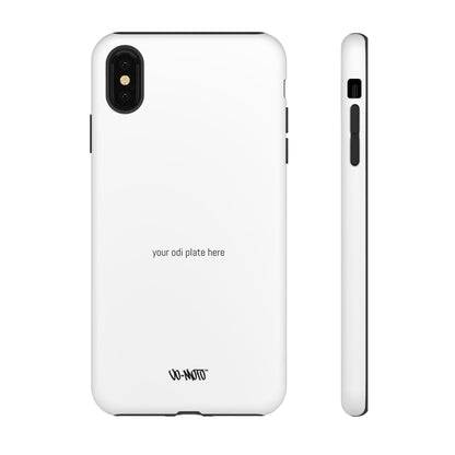 002 - CUSTOMIZABLE ODI Plate Phone Case