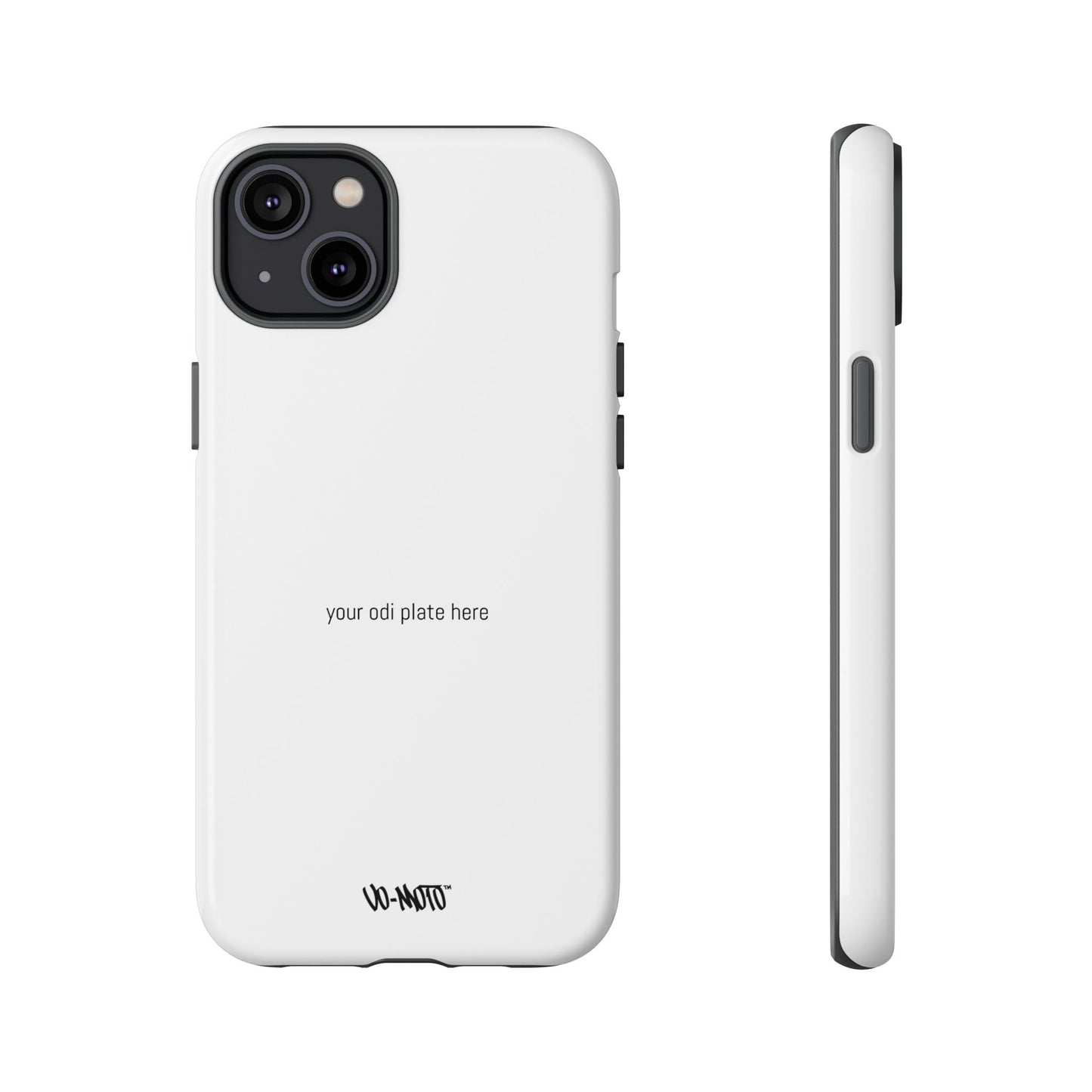 002 - CUSTOMIZABLE ODI Plate Phone Case