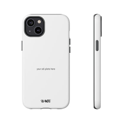 002 - CUSTOMIZABLE ODI Plate Phone Case