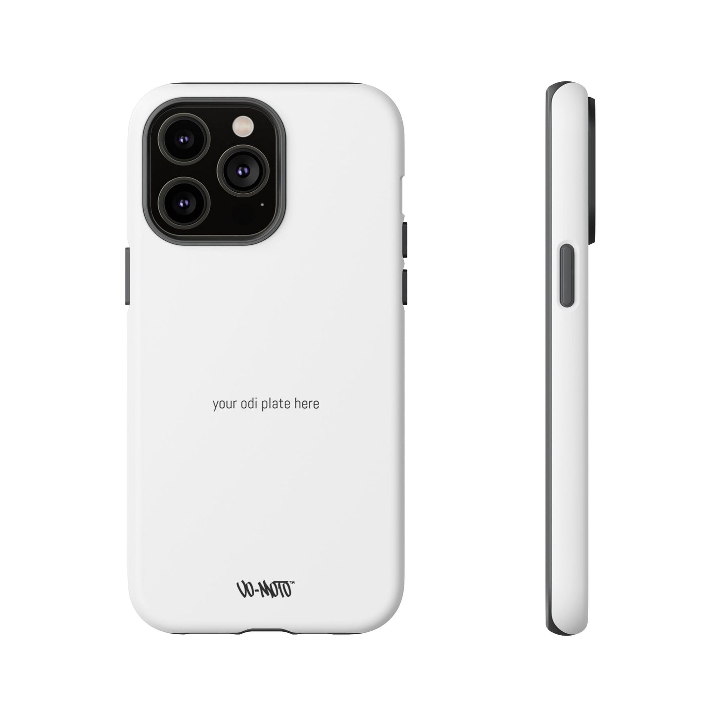 002 - CUSTOMIZABLE ODI Plate Phone Case
