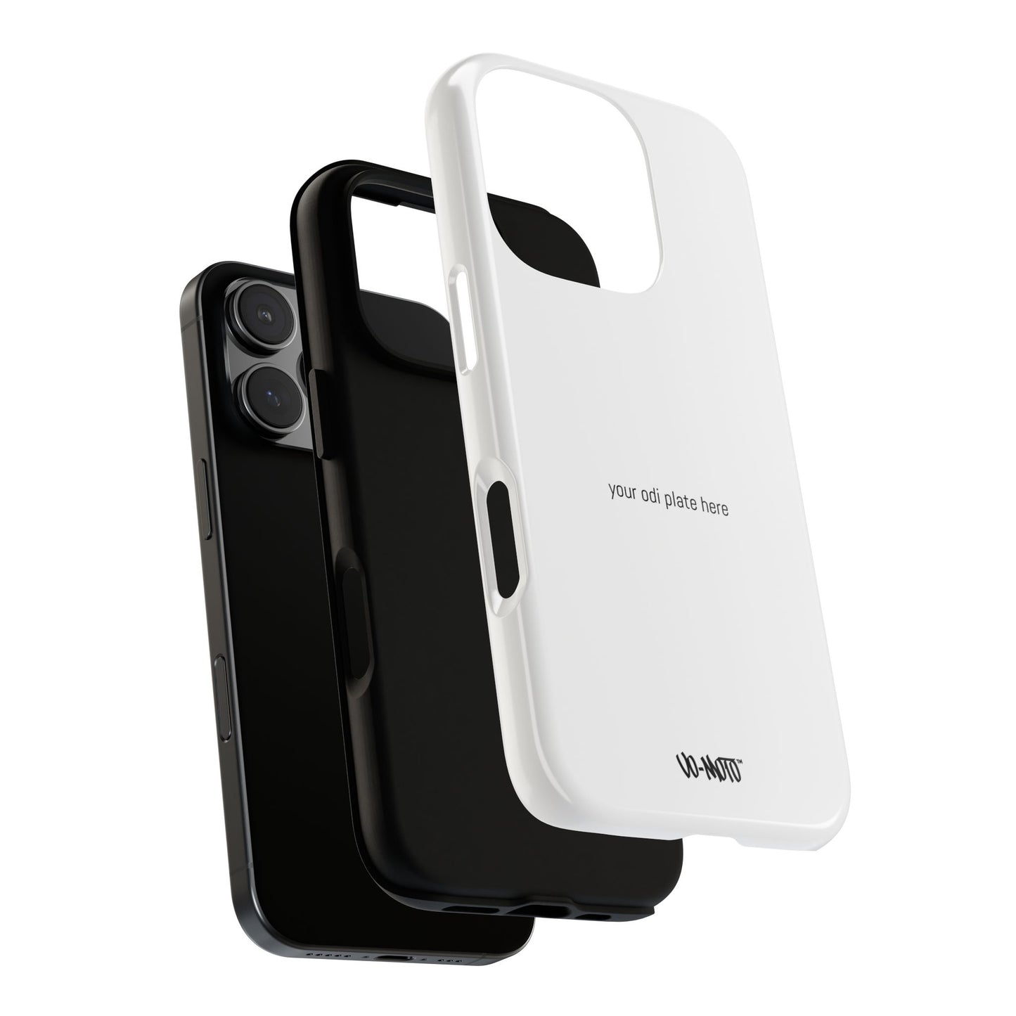 002 - CUSTOMIZABLE ODI Plate Phone Case