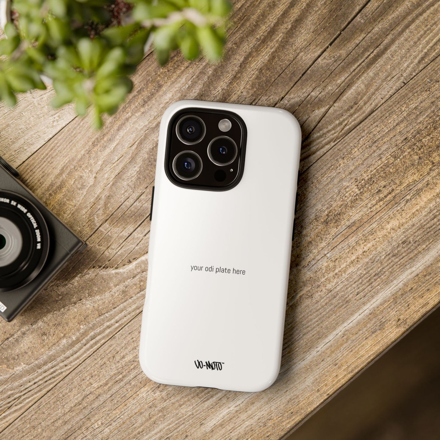 002 - CUSTOMIZABLE ODI Plate Phone Case