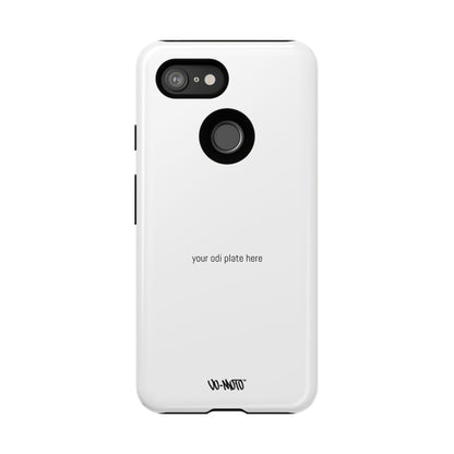 002 - CUSTOMIZABLE ODI Plate Phone Case