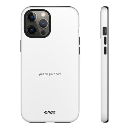 002 - CUSTOMIZABLE ODI Plate Phone Case