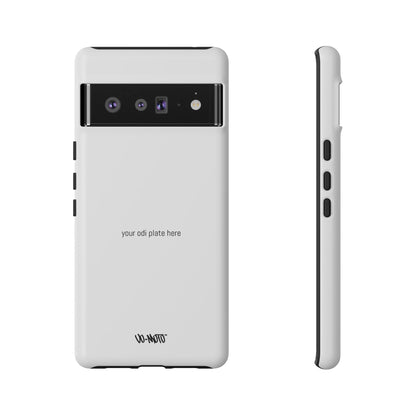 002 - CUSTOMIZABLE ODI Plate Phone Case