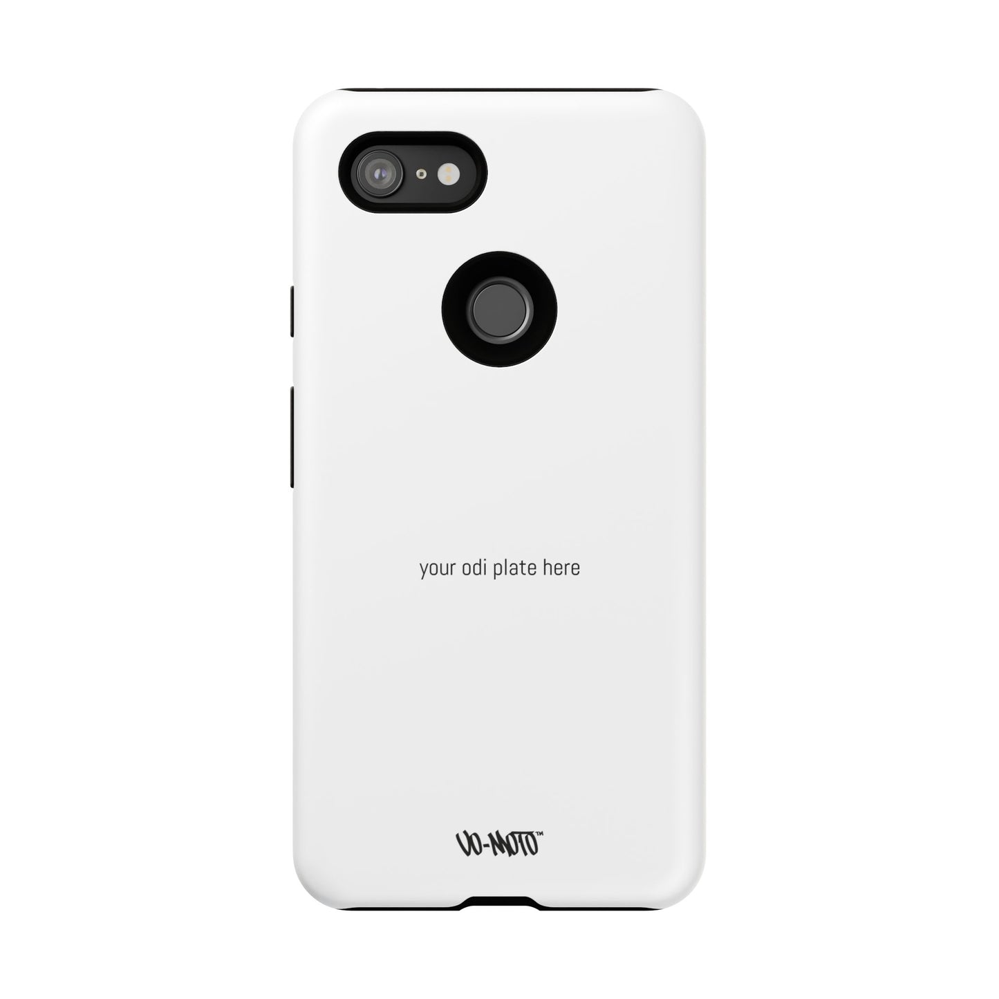 002 - CUSTOMIZABLE ODI Plate Phone Case