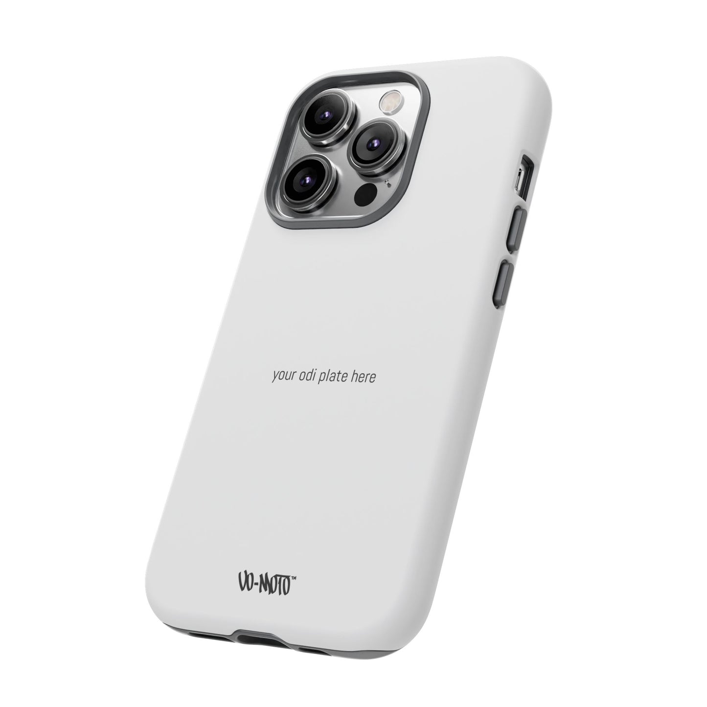002 - CUSTOMIZABLE ODI Plate Phone Case