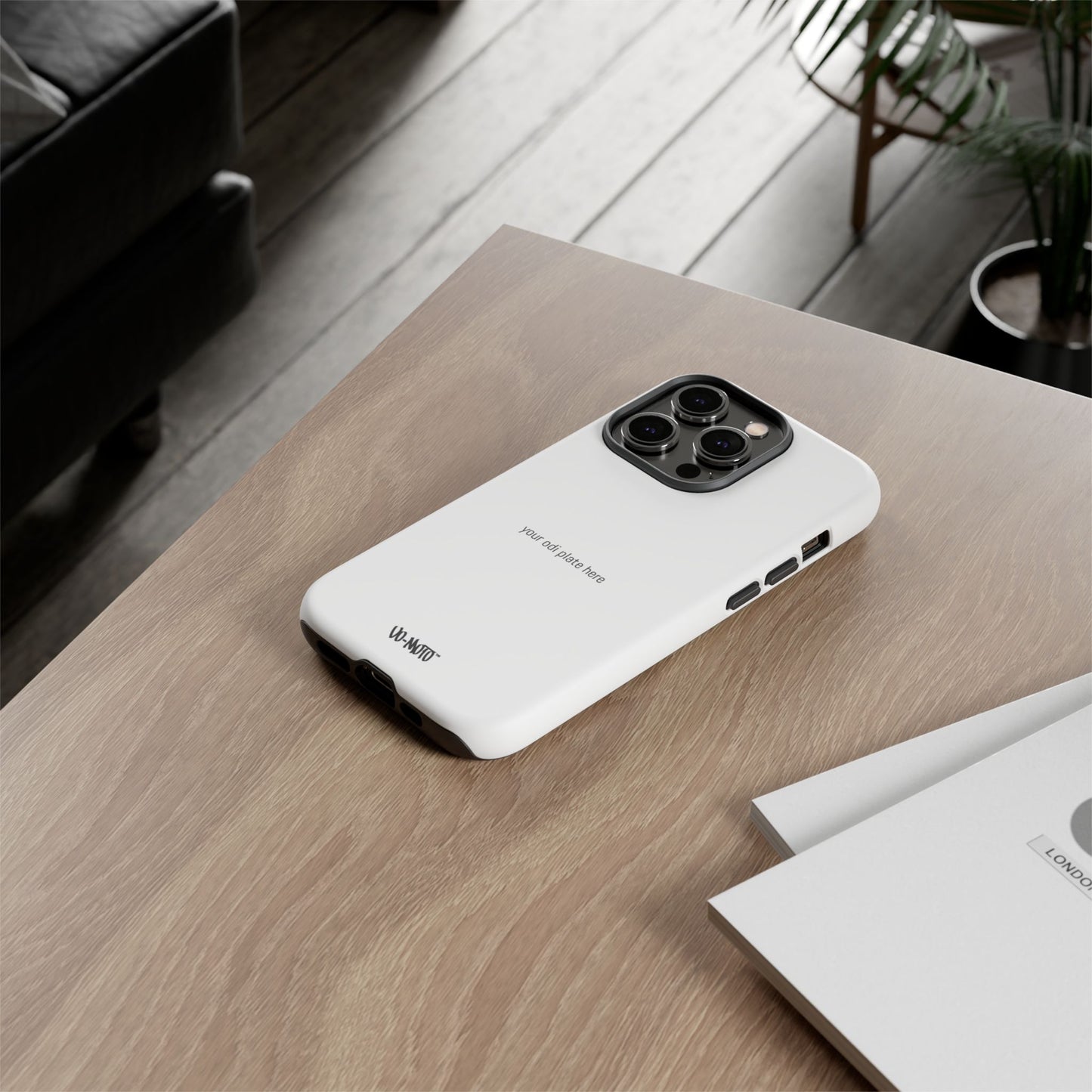 002 - CUSTOMIZABLE ODI Plate Phone Case