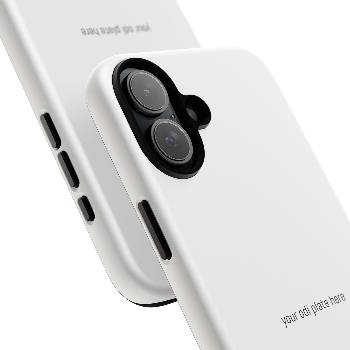 002 - CUSTOMIZABLE ODI Plate Phone Case