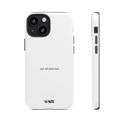 002 - CUSTOMIZABLE ODI Plate Phone Case