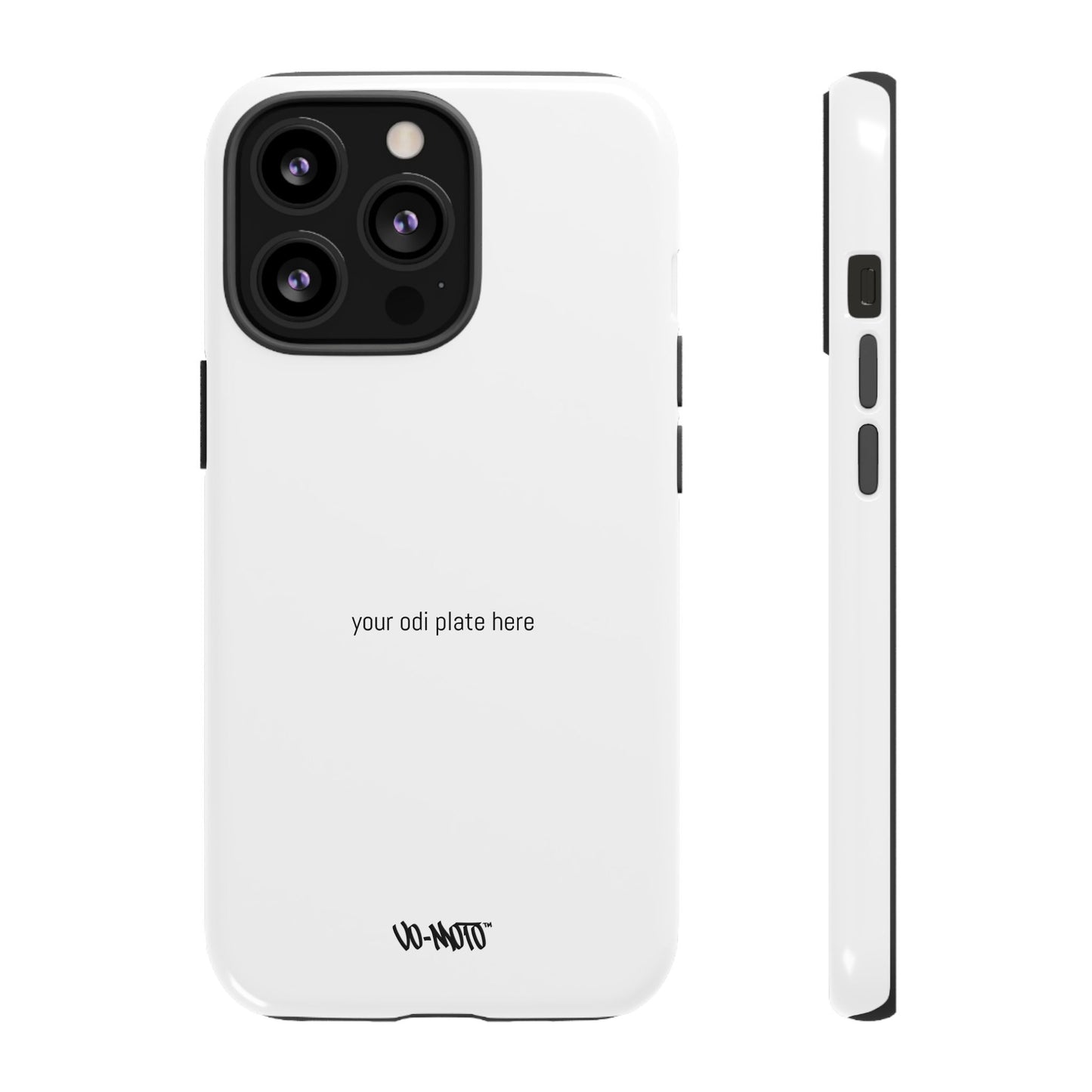 002 - CUSTOMIZABLE ODI Plate Phone Case
