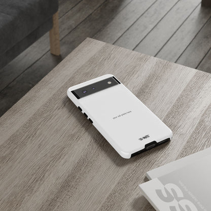 002 - CUSTOMIZABLE ODI Plate Phone Case