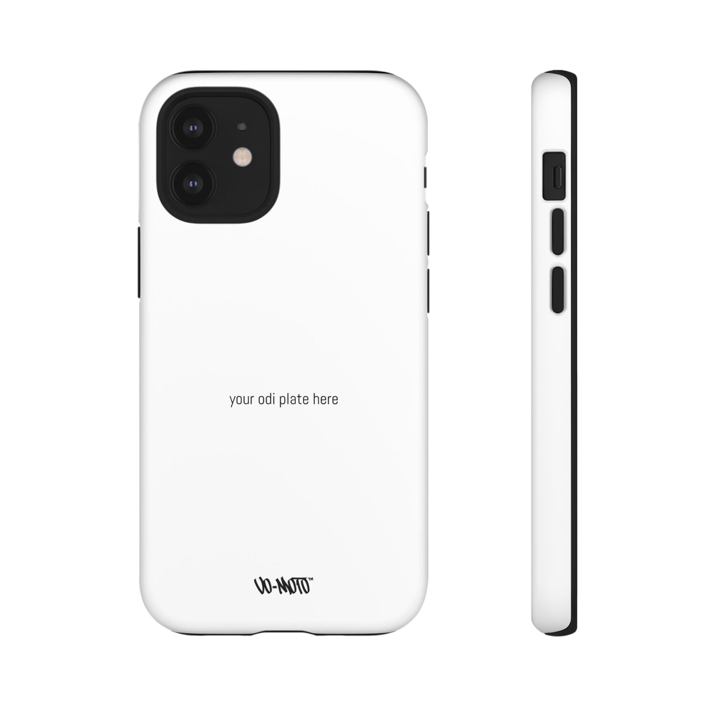 002 - CUSTOMIZABLE ODI Plate Phone Case