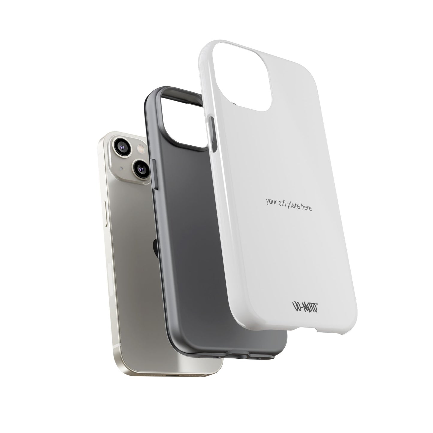 002 - CUSTOMIZABLE ODI Plate Phone Case