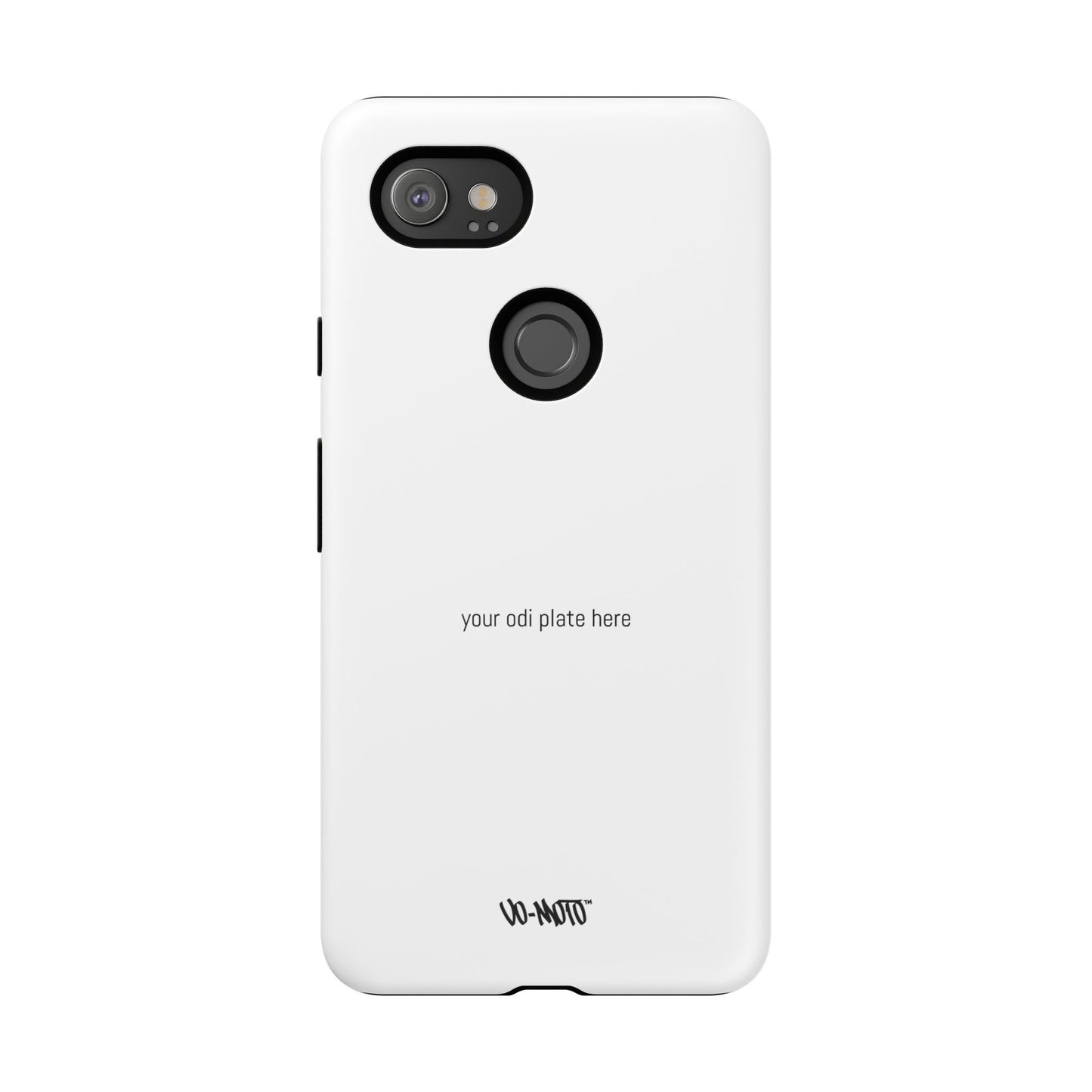 002 - CUSTOMIZABLE ODI Plate Phone Case