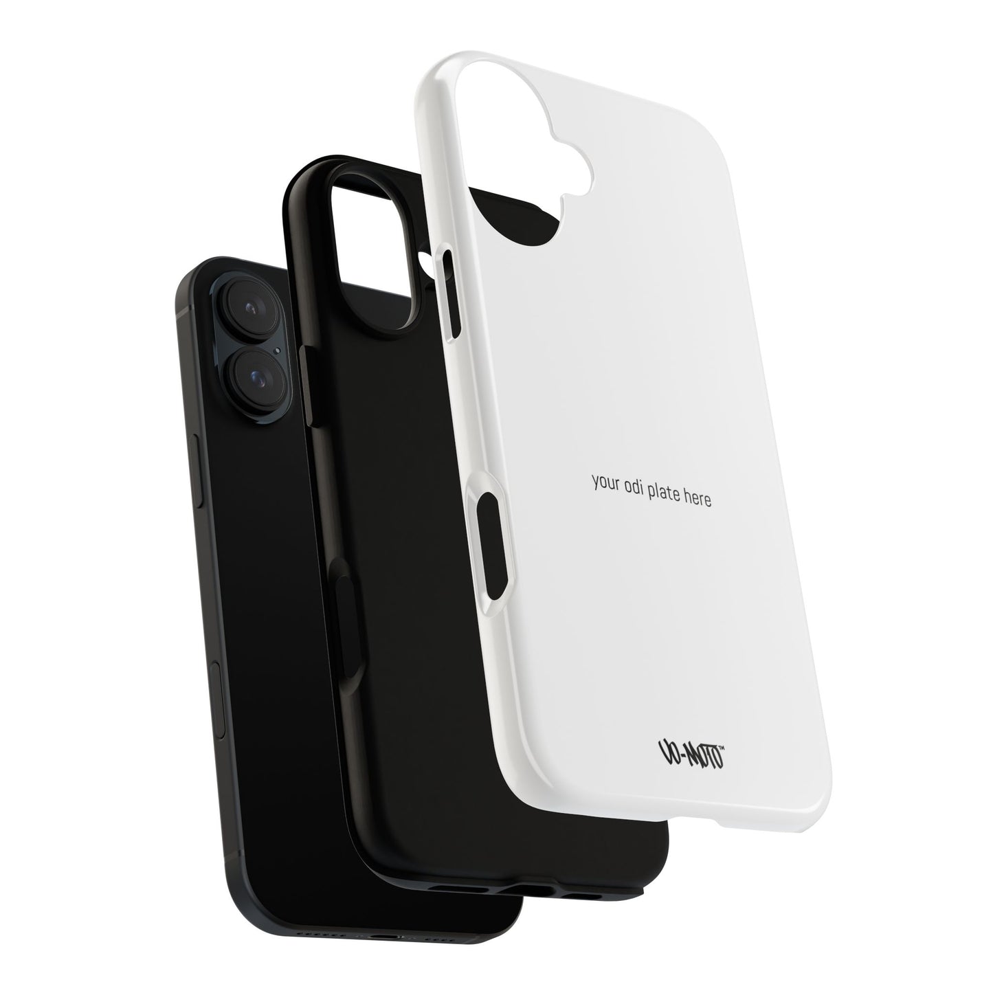 002 - CUSTOMIZABLE ODI Plate Phone Case