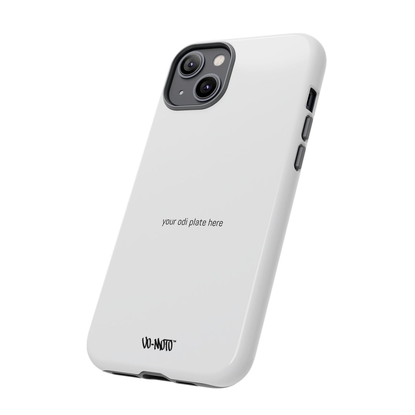 002 - CUSTOMIZABLE ODI Plate Phone Case