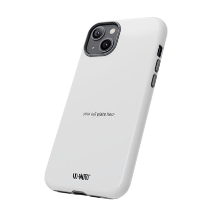 002 - CUSTOMIZABLE ODI Plate Phone Case