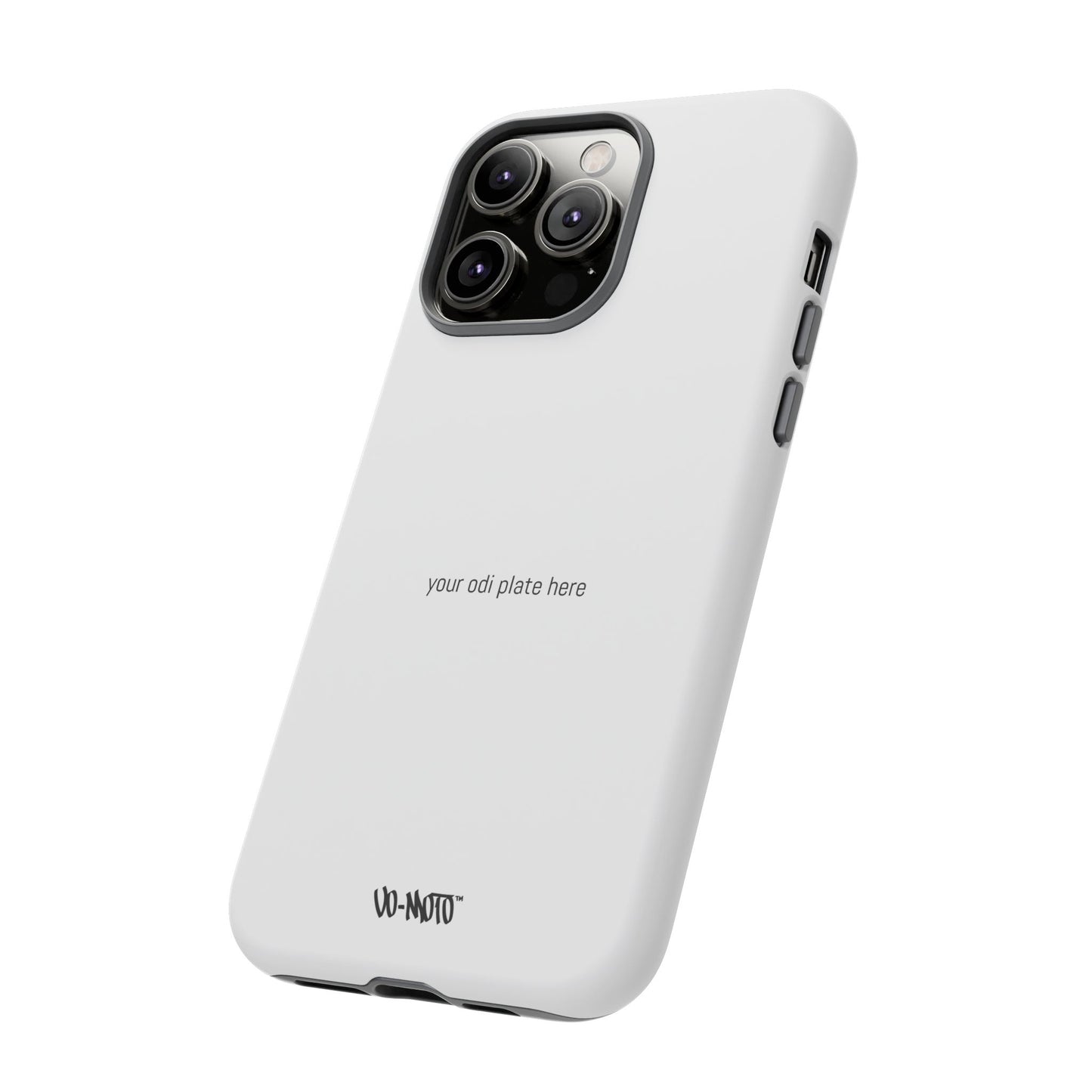 002 - CUSTOMIZABLE ODI Plate Phone Case