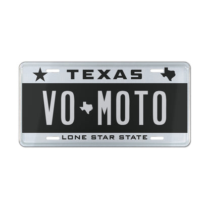 002 - VO Moto License Plate