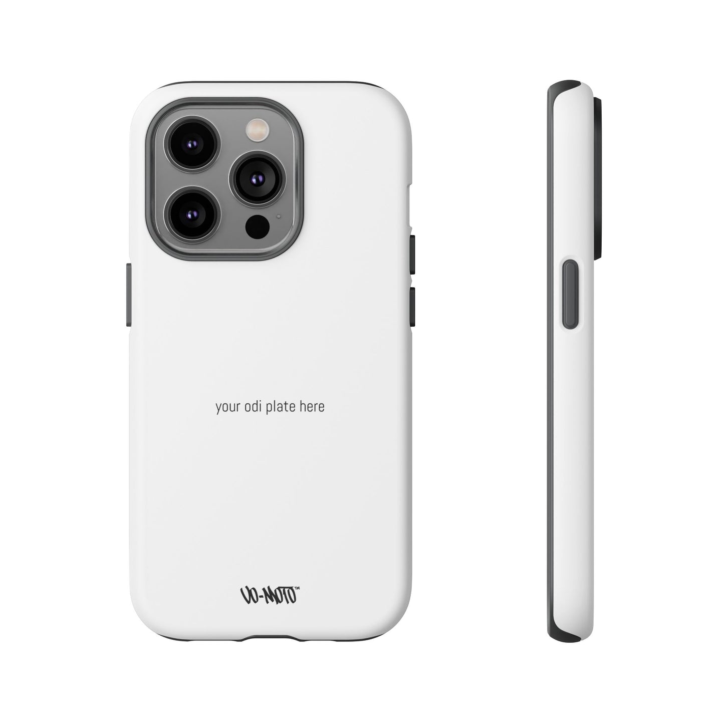 002 - CUSTOMIZABLE ODI Plate Phone Case