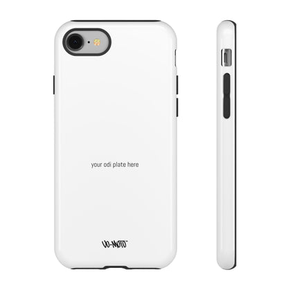 002 - CUSTOMIZABLE ODI Plate Phone Case