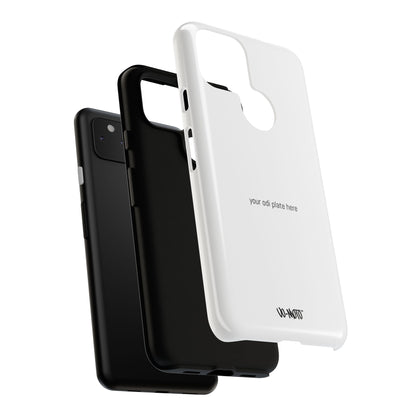 002 - CUSTOMIZABLE ODI Plate Phone Case