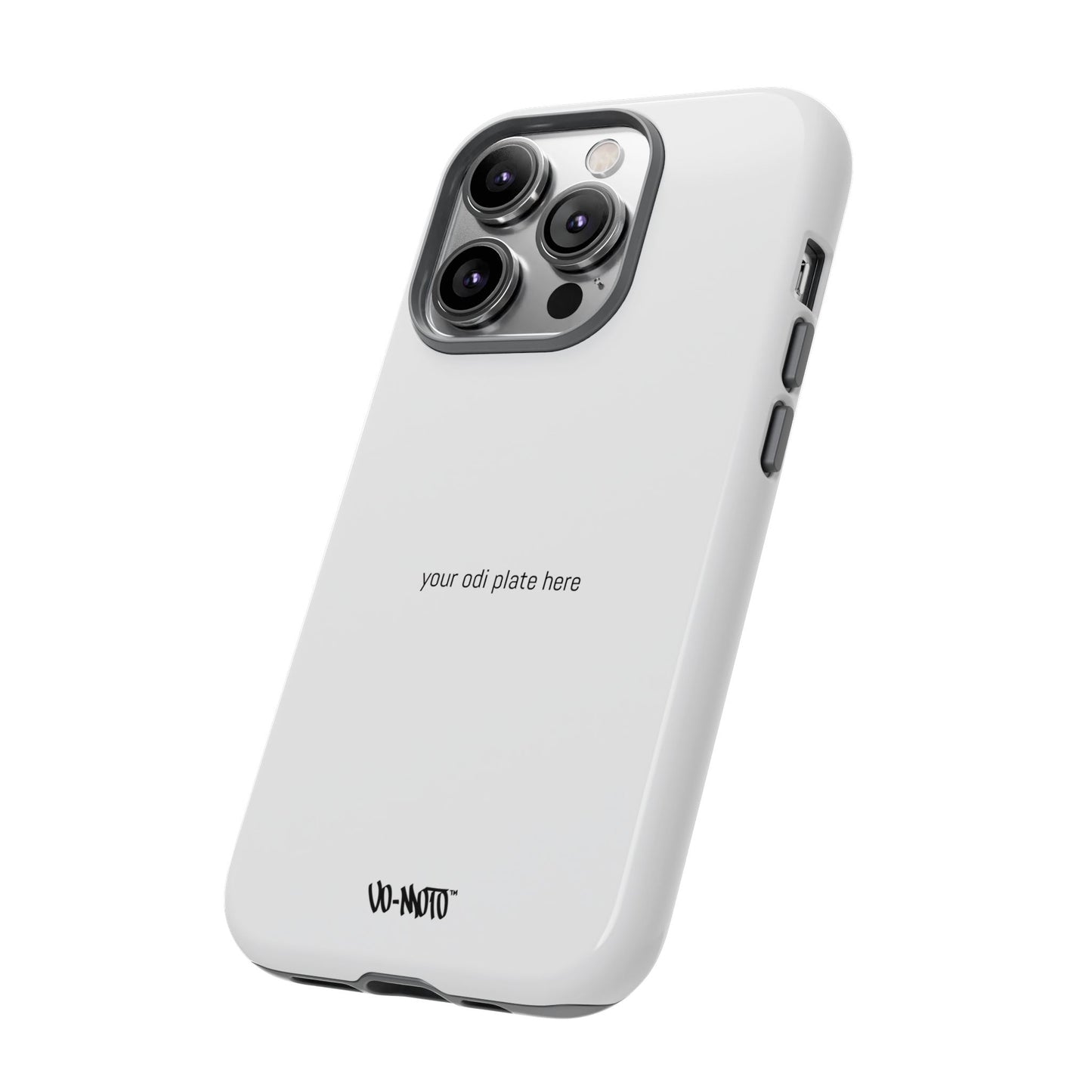 002 - CUSTOMIZABLE ODI Plate Phone Case