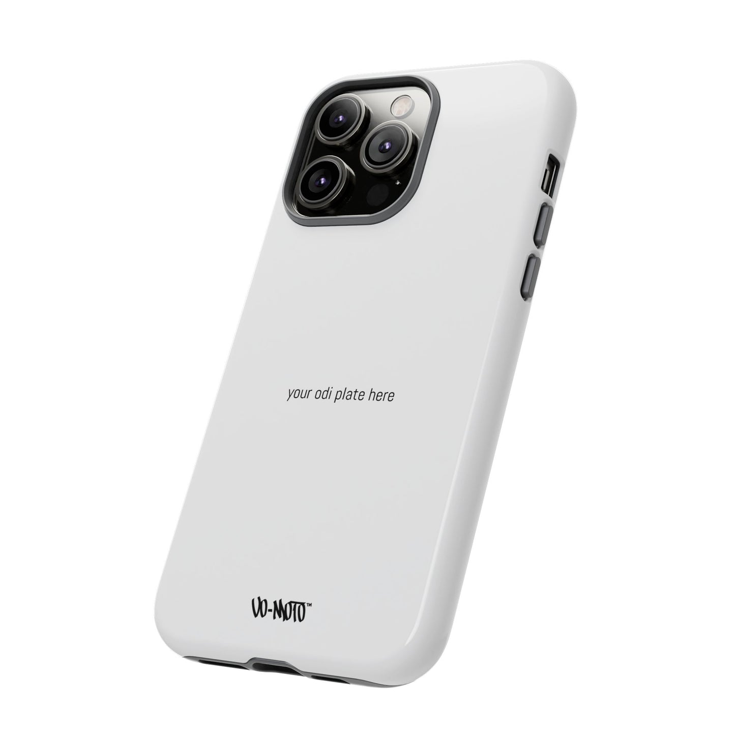 002 - CUSTOMIZABLE ODI Plate Phone Case