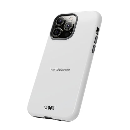 002 - CUSTOMIZABLE ODI Plate Phone Case