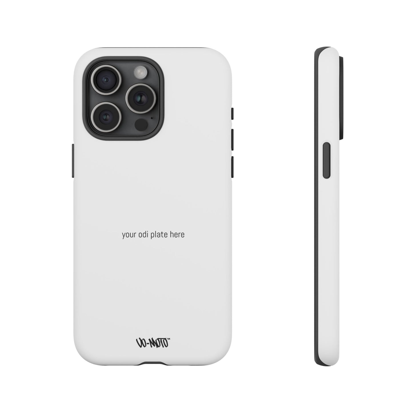 002 - CUSTOMIZABLE ODI Plate Phone Case
