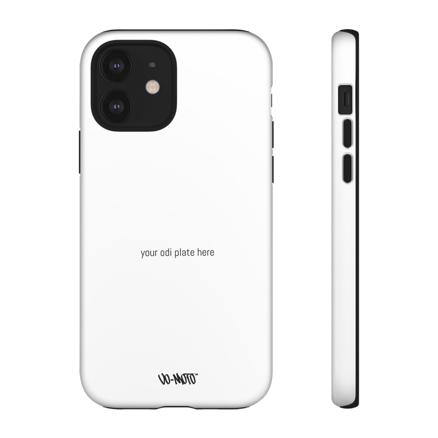 002 - CUSTOMIZABLE ODI Plate Phone Case