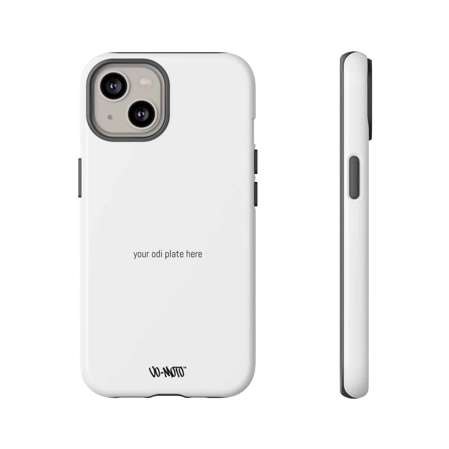 002 - CUSTOMIZABLE ODI Plate Phone Case