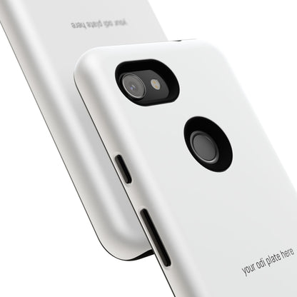 002 - CUSTOMIZABLE ODI Plate Phone Case