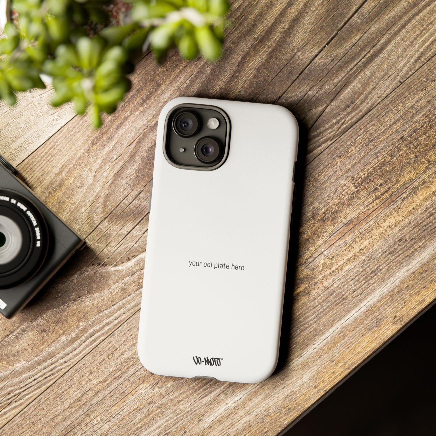 002 - CUSTOMIZABLE ODI Plate Phone Case