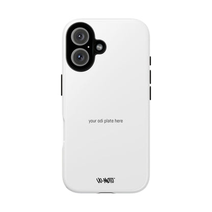 002 - CUSTOMIZABLE ODI Plate Phone Case
