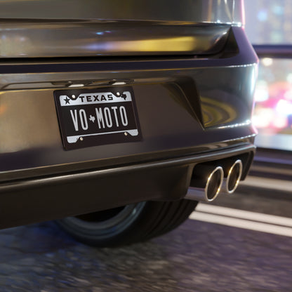002 - VO Moto License Plate