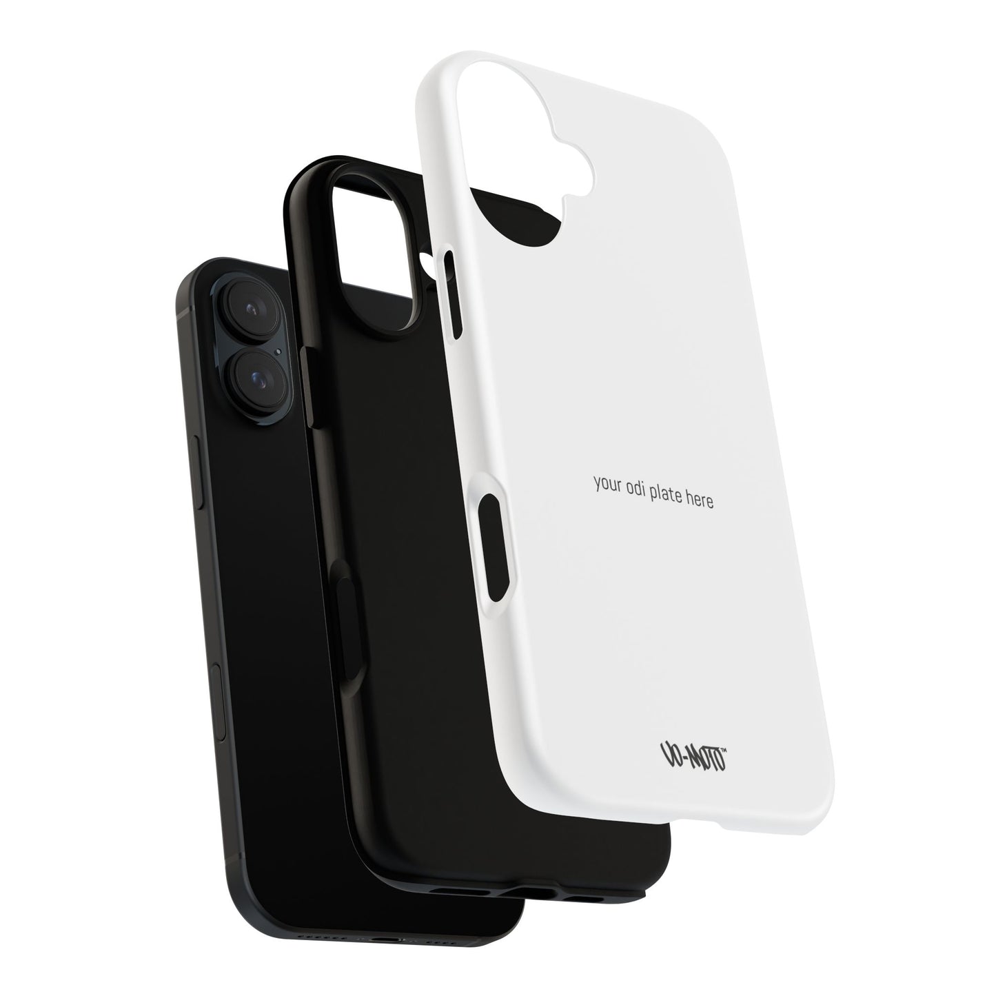 002 - CUSTOMIZABLE ODI Plate Phone Case