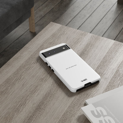 002 - CUSTOMIZABLE ODI Plate Phone Case