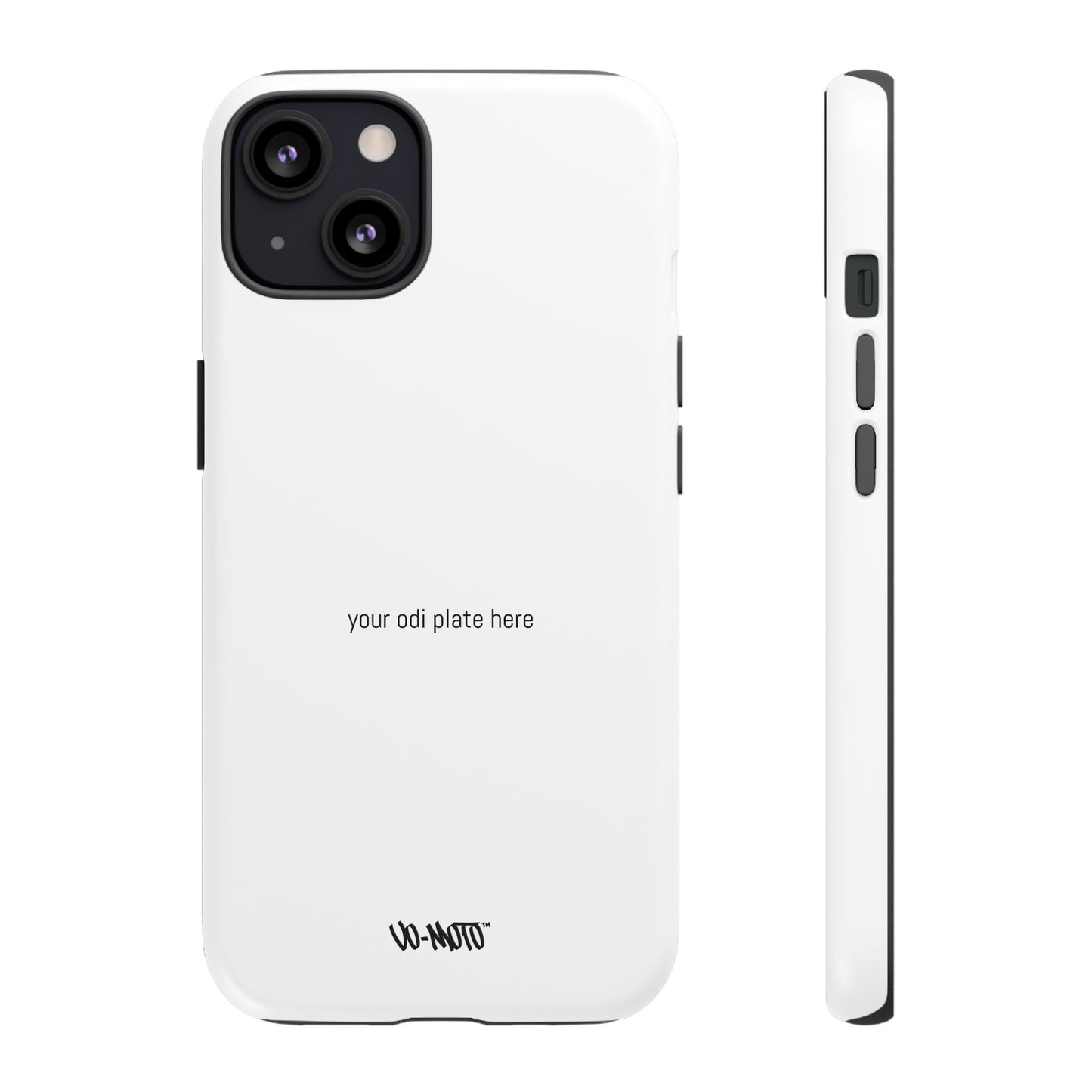 002 - CUSTOMIZABLE ODI Plate Phone Case