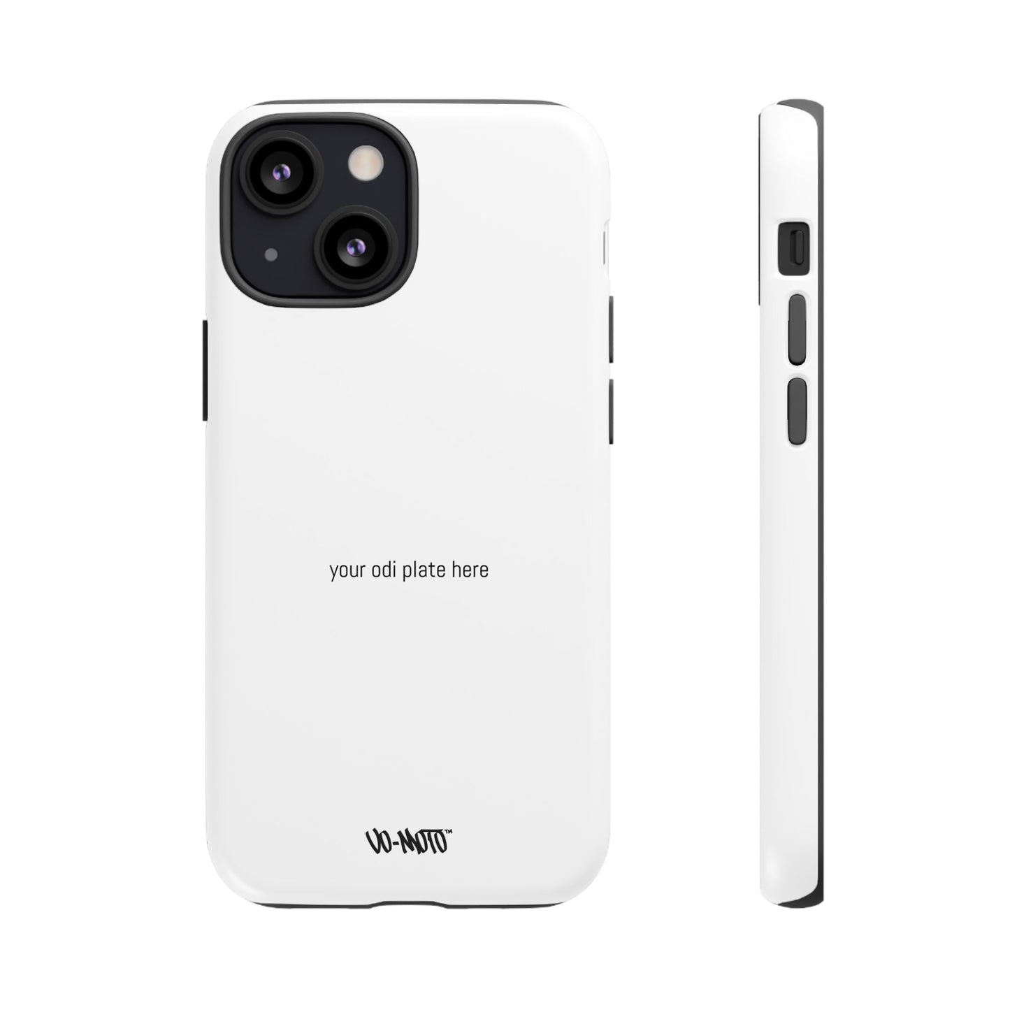 002 - CUSTOMIZABLE ODI Plate Phone Case