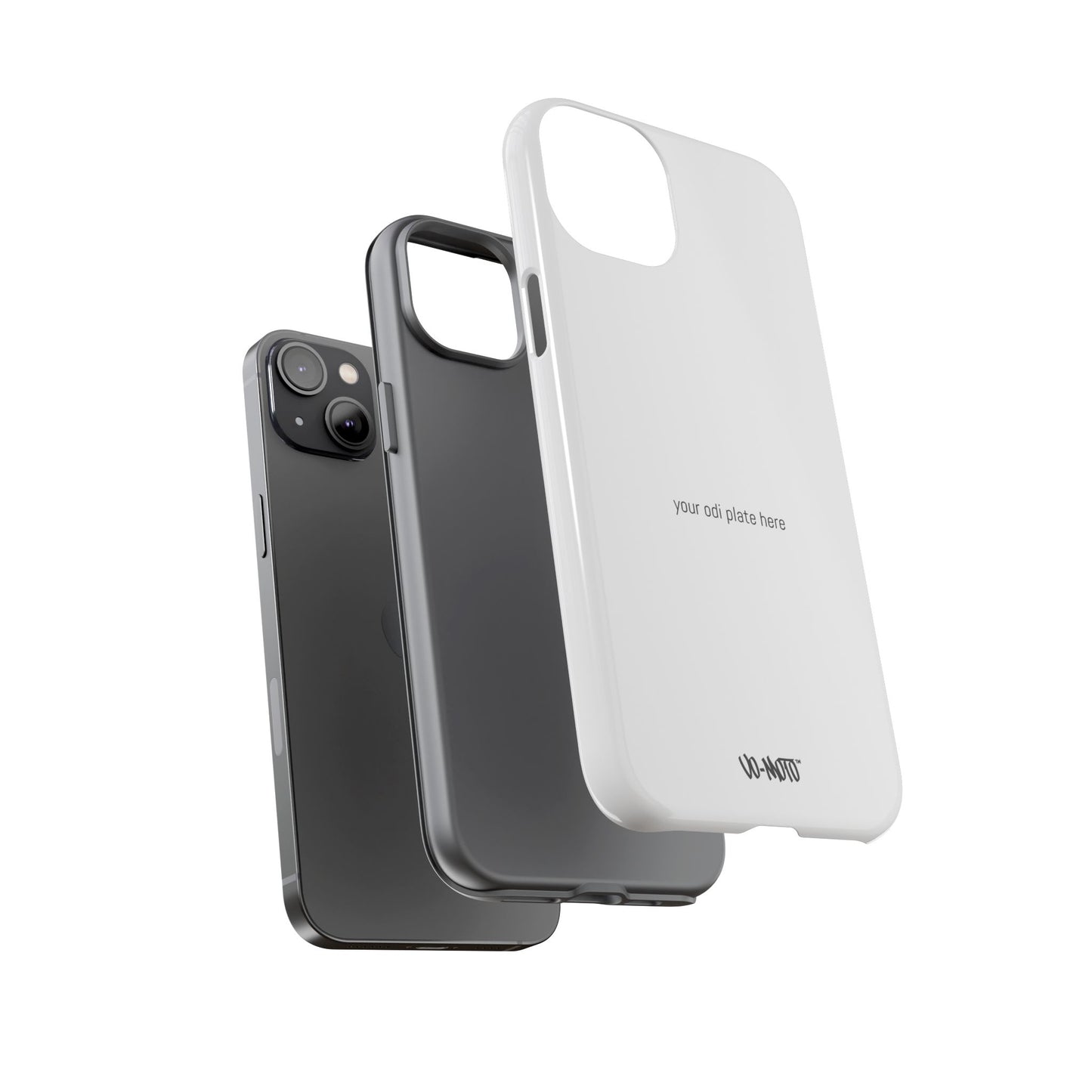 002 - CUSTOMIZABLE ODI Plate Phone Case